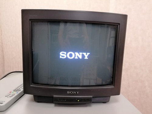 Crt sony trinitron - sony,